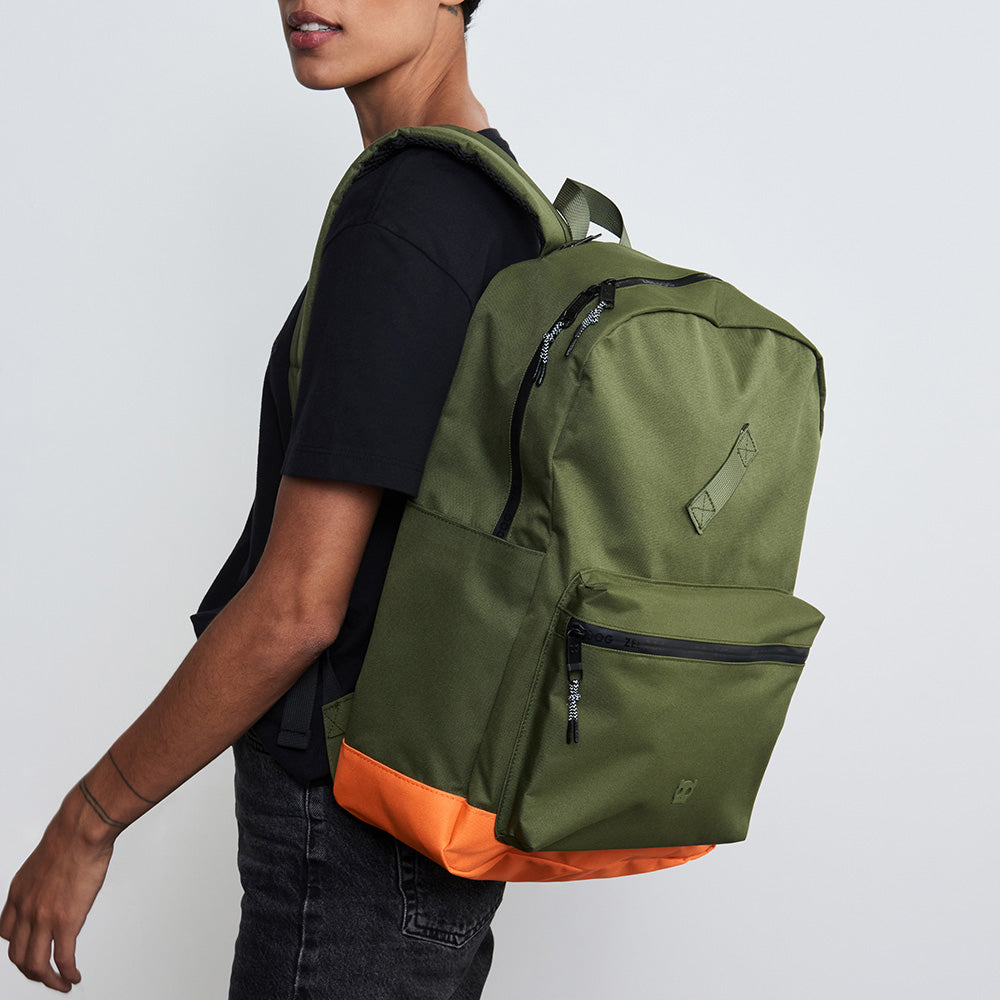 BACKPACK CLASSIC GREEN/ORANGE バックパック クラシック グリーン/オレンジ