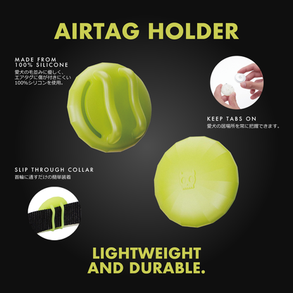 AIRTAG HOLDER LIME エアタグ ホルダー ライム