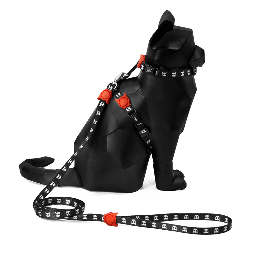 zee.cat SKULL LEASH HARNESS SET スカル リード・ハーネスセット
